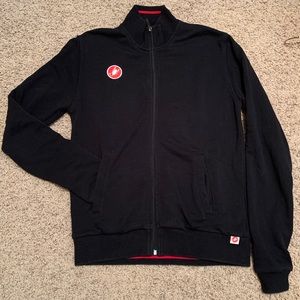 Castelli Mecchanico Track Zipper Front Sweatshirt